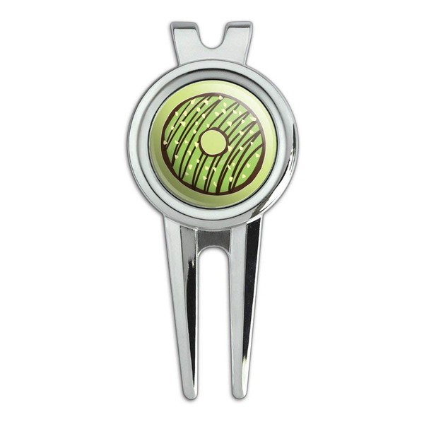 GRAPHICS & MORE Mint Chocolate Chip Donut Yummy Green Golf