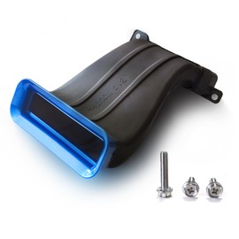 STRECOS Air Intake Snorkel Modification Tuyere Big Mouth Inlet Compatible With 2012-2018 MK3 MK3.5 Ford Focus ST RS Hatchback 4D Sedan 5D (Blue)