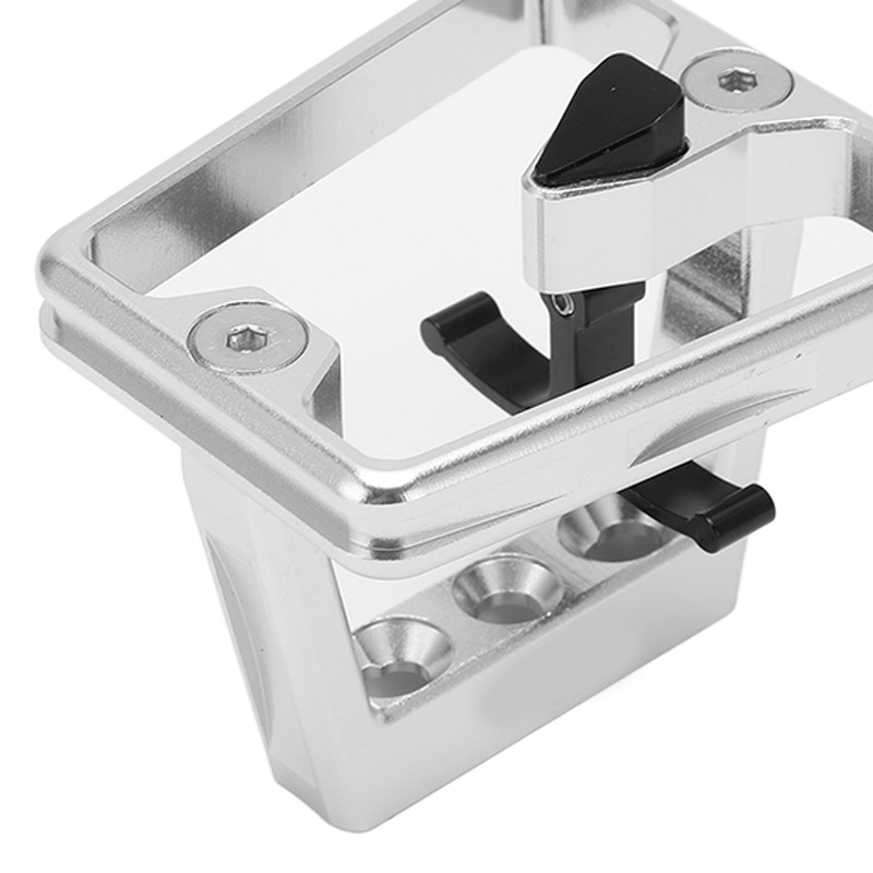 Folding Bike Front Carrier Adapter Aluminium Alloy Hollow Carved Mount