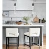 HAIXIANG Set of 2 Pendant Lights for Kitchen Island, White