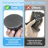 Onewly Cast Iron Scrubber and Scraper, Chain Mail Scrubber Cast