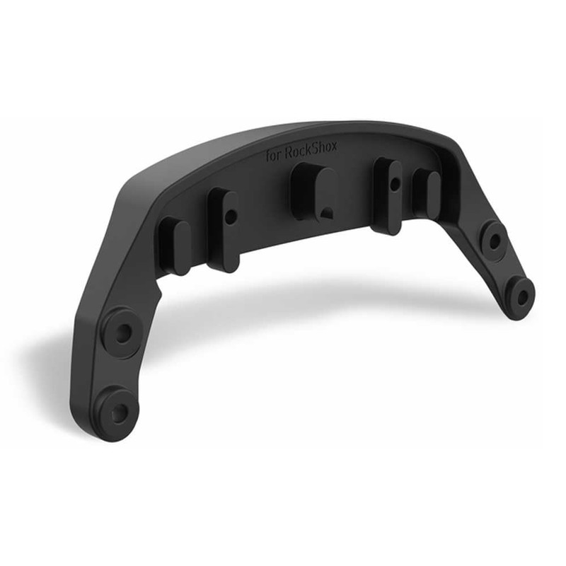 acid Mud Shield Long Bicycle Front Mudguard Black