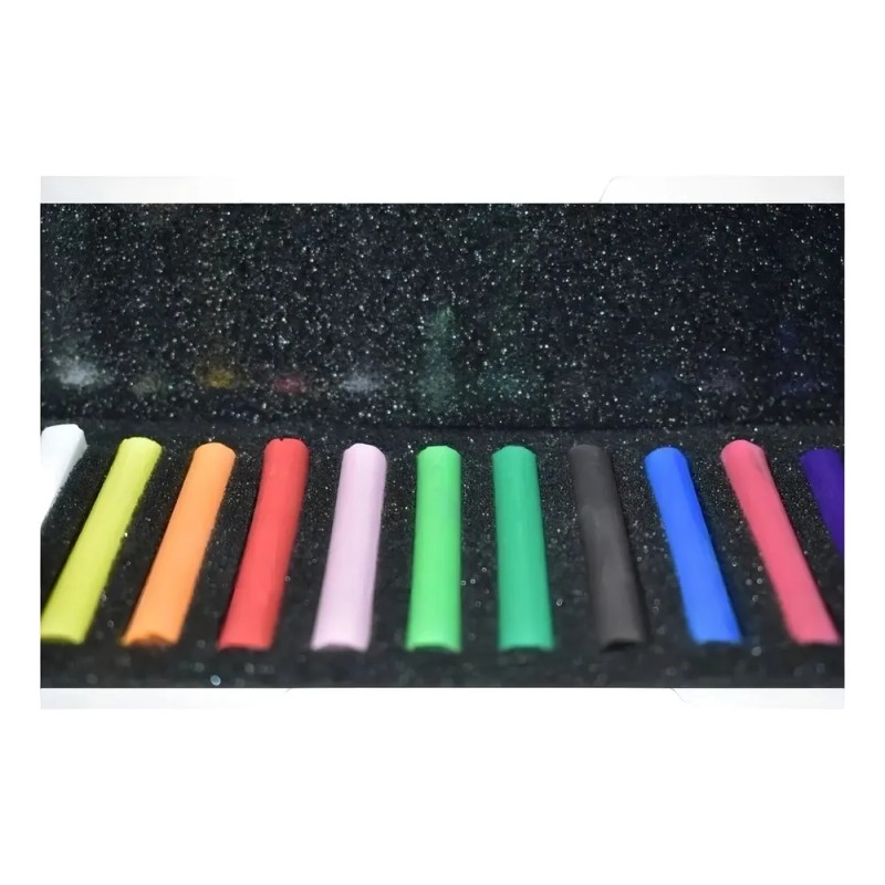 Set 12 Colores Pastel Toque En Seco Gises Dibujo Stafford