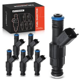 A-Premium Inyectores de combustible compatibles con Equinox 2005-2009 Pontiac Torrent 2006-2009 3.4L juego de 6 piezas