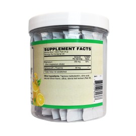 AlchePharma MagnaCALM+ Lemon Squeeze Drink Mix, Fast-Acting, Highly Absorbable, Gluten Free, Non GMO, Vegan, 20 Stick Packs, 4.24 oz