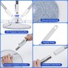 62 in Adjustable Wall Cleaner Mop 180° Rotatable Mops for