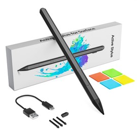 Surface Pro Pen for Surface Pro 9/10/11/8/X/7/7 plus/6/5/4/3, Surface Book/Laptop/Go/Studio, Palm Rejection, 4096 Pressure Sensitivity,Magnetic