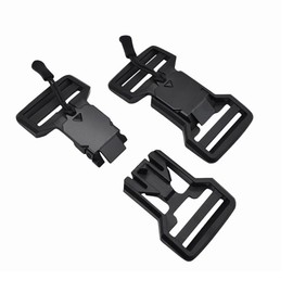 1.5Inch Quick-Release Magnetic Buckle Functional Belts Buckles for 38mm Backpack Bags Strap DIY Accessories 2PCS (1.5 Inch-dual Adjustable)