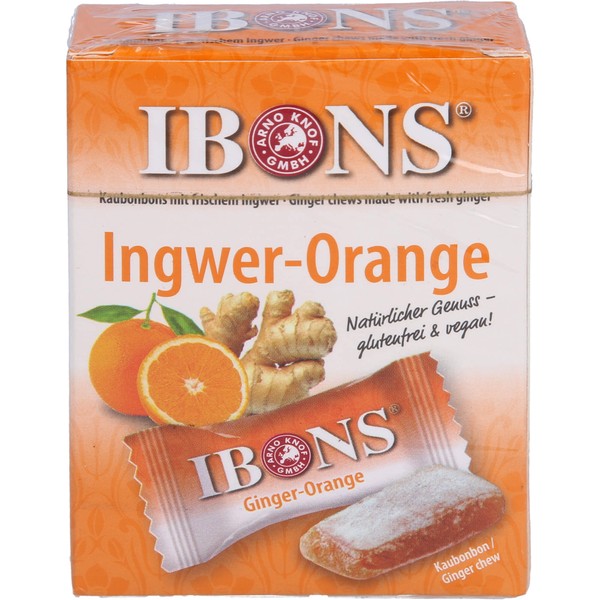 Nicht vorhanden Ibons Ingwer Orange Box, 60 g BON