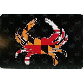 SMS Gifts Maryland Crab with Maryland Flag Design Souvenir Playing Cards