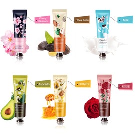 Hand Cream Set, Hand Cream, Hand Cream Gift Set, Hand Cream Mini, Daily Moisturising Hand Cream for Hands, Deep Moisturising and Nourishing, Best Gift Set for Women, 6 x 30 g