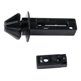 MNMSYH 1pc Bumper Mounting Face Bar Retainer Bracket Brace Kit Front Left Driver or Right Passenger Side Black for Benz 2188800430 15085452