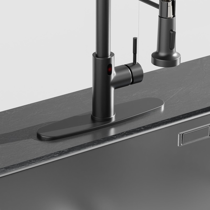 GIMILI 10 Inch Hole Cover Deck Plate Escutcheon for Kitchen