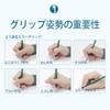 LUYING 4 Pcs Kids Handwriting Pencil Grip Posture Correcting Pen