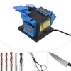 96W 110V Electric Knife Sharpeners, 1350RPM Multifunctional Drill Bit Sharpener