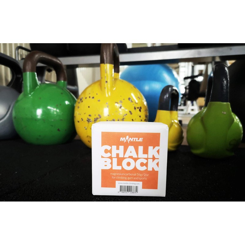 Mantle Chalk Block, Climbing Chalk for Bouldering, Climbing, Gymnastics, Weightlifting,