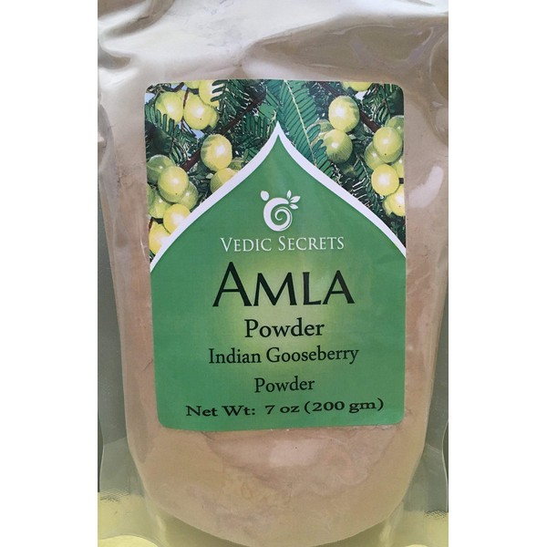 Vedic Secrets Amla (Indian Gooseberry) Powder - 200 Grams