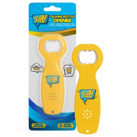 Dad Joke Talking Bottle Opener, Christmas Stocking Filler for Dad, Gift for Dad, Funny Secret Santa, Present for Dad, Father's Day Gifts, 100 Unique Dad Jokes