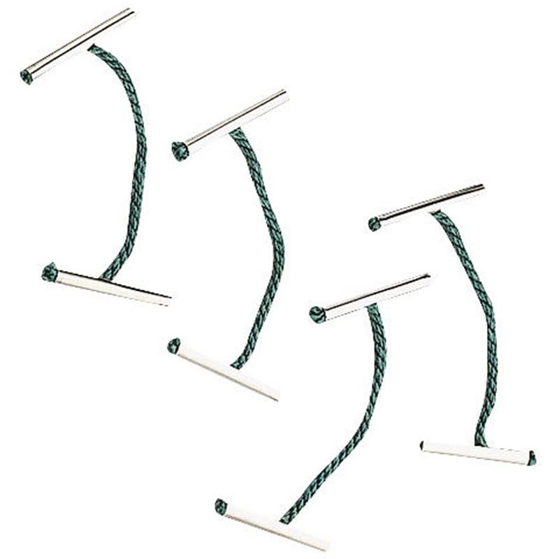 Q-Connect Metal Treasury Tag, 76 mm, Pack of 100, Green