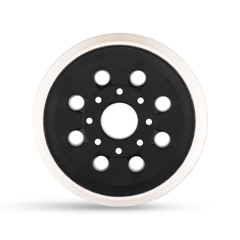 5 Inch 8 Hole Replacement Sander Backing Pad, Round Hook