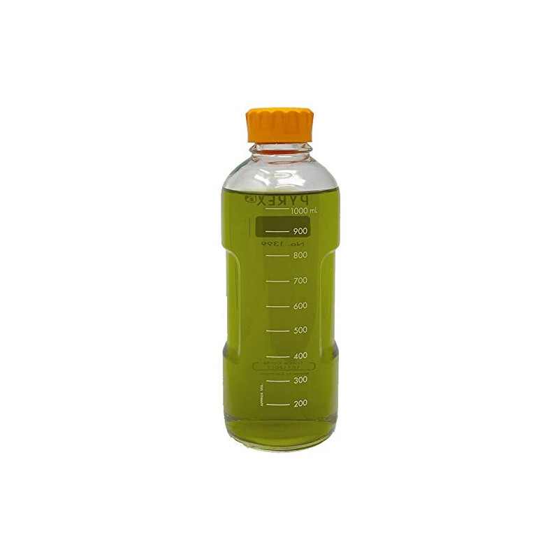Pyrex 1399-1000CNEa-M Slim line Media Bottle Easy Pour Corning 1000ML,