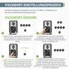 Key Safe with Number Code, Key Safe Outdoor Waterproof Key