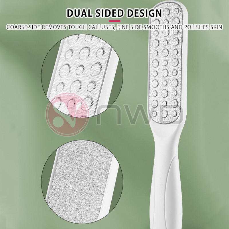 《 𝗗𝗢𝗨𝗕𝗟𝗘 𝗦𝗜𝗗𝗘𝗗 》 Foot File Callus Remover Dead Skin