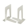 Kokuyo BS-34NM Bookend, Large, Light Gray, Non Slip