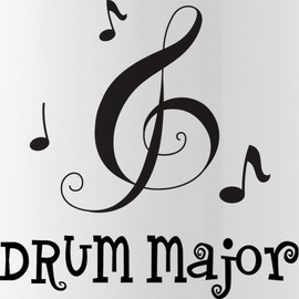 CafePress Drum Major Marching Ba Stainless Water Bottle 1 1.0L (34 oz) Stainless Steel Water Bottle