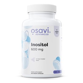 Osavi Inositol 600 mg – 100 Vegan Capsules | Supports Biochemical Processes in The Body, Involved in Hormone Regulation | Myo–Inositol for Brain Health and Wellbeing