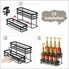 Homedawn Coffee Syrup Rack Organizer, Syrup Bottle Holder Stand for