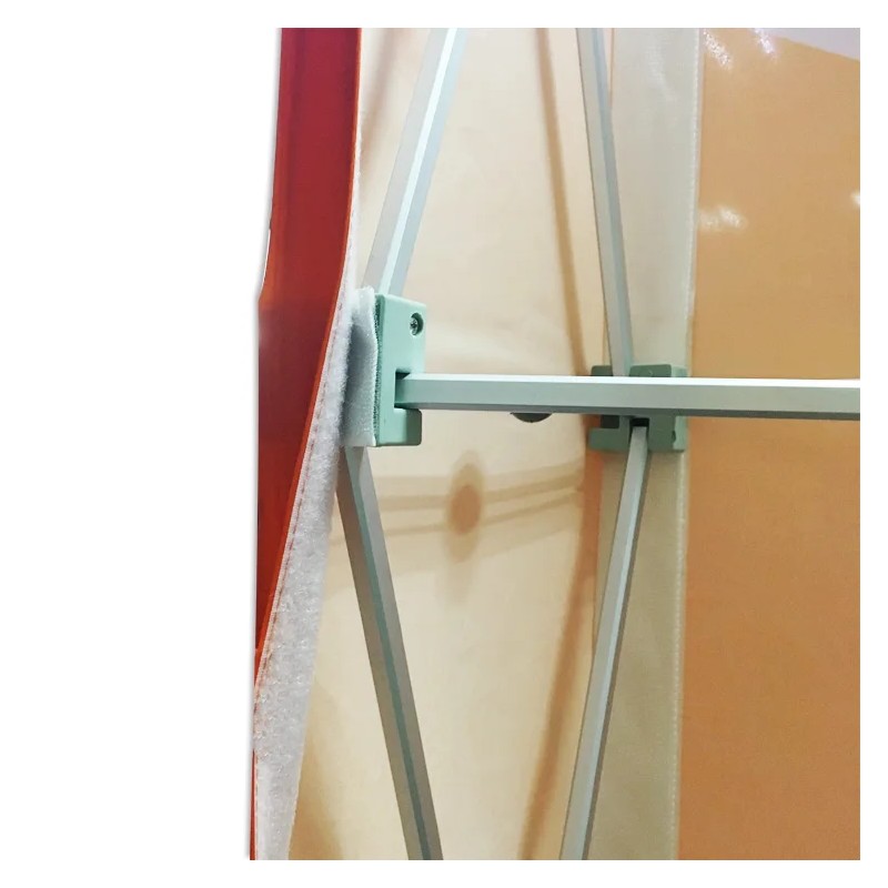 Tongjie New Style Aluminum Alloy Frame pop up Banner Display