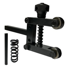 ASSORTS Spring Loaded Clamp Type Knurling Tool, 2 Inch Capacity, 3/8 Inch Shank, Heavy Duty Lathe Knurling Tool for Precision Metal Knurling