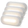 4 Pack DC12V RV Interior Light with ON/Off Switch, 9.25in.