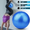 Yoga Ball 9 Inch with Air Pump, Non-Slip Small Exercise