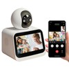 KEENLUK 4.3" Smart Home Camera: 1080P HD Video, Two-Way Video