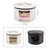 VanlonPro Large Hat Storage Box for Women & Men, 16"