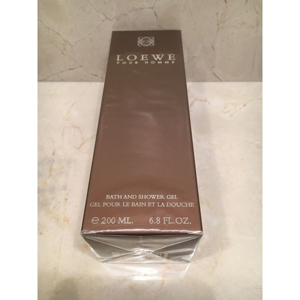 Loewe Pour Homme Bath & Shower Gel 6.8 fl oz for Men New in Box Sealed