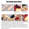4pcs/set Woodworking Glue Brush Tool Kit Silicone Brush Durable Wood