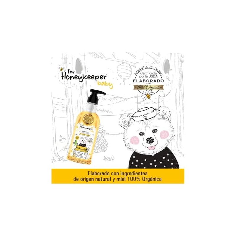 The Honeykeeper SHAMPOO CHAMOMILE AND HONEY 250ML