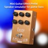 IRIN Mini Guitar Effect Pedal Fe-der 57del-xe Speaker Simulator Cabinet