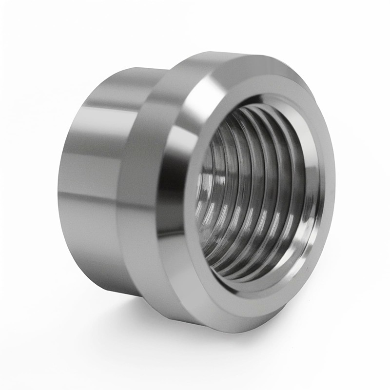 CNRAQR Aluminum 1/2" NPT Female Weld on Bung Weldable Fitting