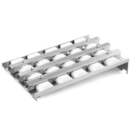 80707 Briquette Tray Grill Replacement Parts for Lynn Sedona 24'' 36'' 42'' Built In Grills L400 L600 L600ADA L700 Stainless Steel Heat Plate with Ceramic Briquettes Assembly Grill Accessories