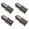 BlyilyB 4-Pack 9-30V BAU15S PY21W 7507 High Brightness Low Power