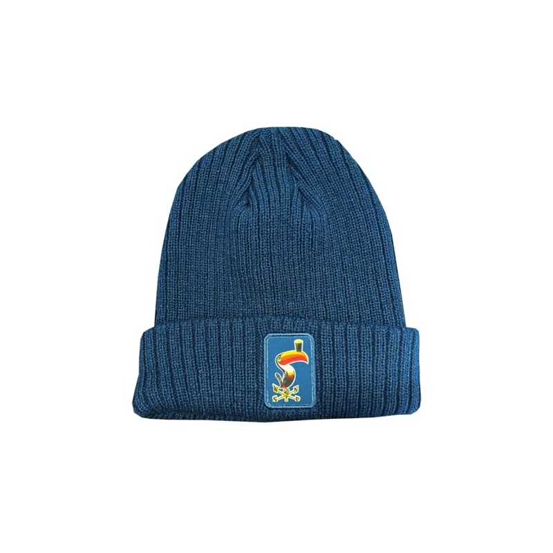 Guinness Airforce Blue Toucan Knit One Size Beanie Hat