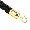 PINGEUI 4 Packs 4.9 Feet Stanchion Twisted Rope, Hemp Braided