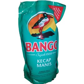 Sweet Soy Sauce - Bango Kecap Manis - 2 x 600 ml refill packages - Product of Indonesia