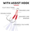 6Pcs Octopus Swimbait Soft Fishing Lure with Hook Squid Jigs