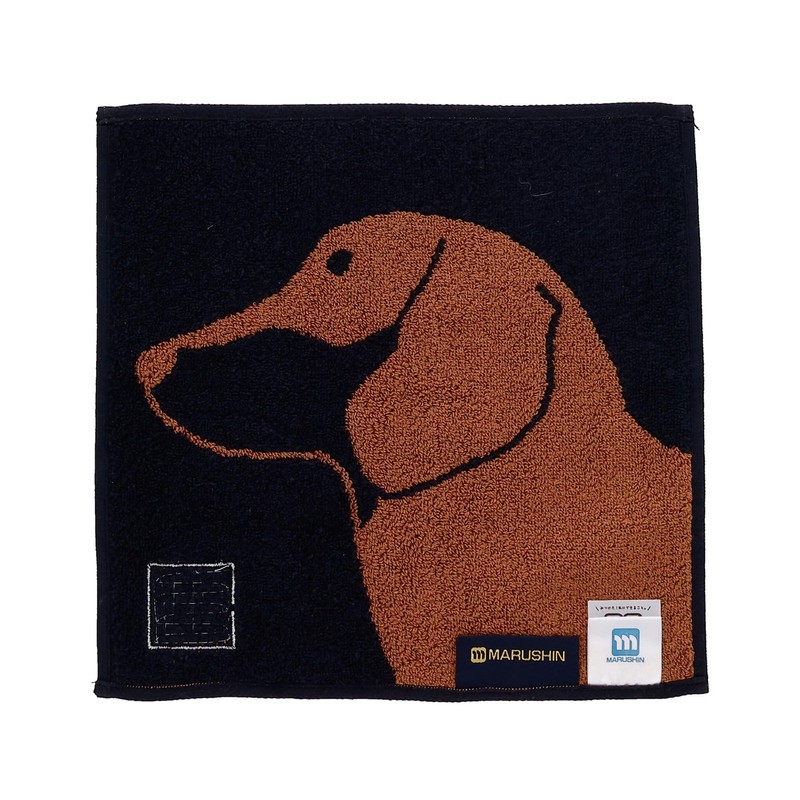 Marushin 0765012600 Handkerchief, Wonder Full Piece, Profile_Dachshund, No Twist Yarn,