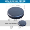 HFCNMY Stool Covers, 4Pcs Waterproof Stretch PU Round Bar Stool